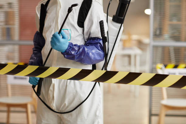 Professional Crime Scene Cleanup technician working in Harrisburg, NC